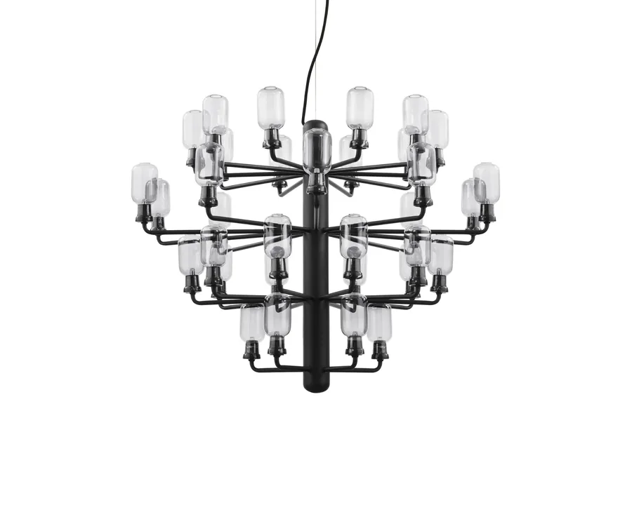 Normann Copenhagen Amp Large kattokruunu musta