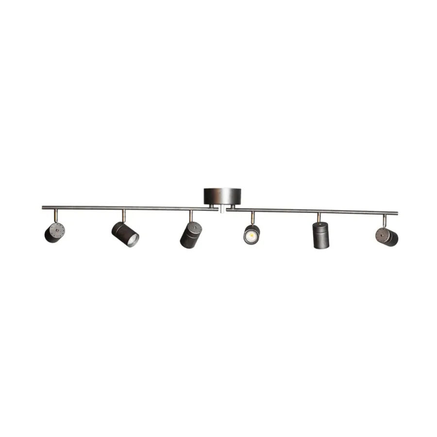 By Rydéns Correct 6 kattospottivalaisin 124 cm teräksenharmaa