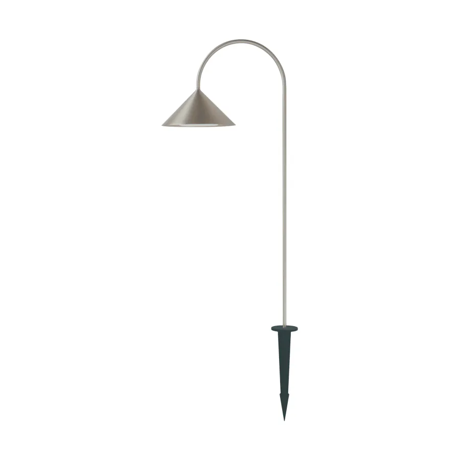 Frandsen Grasp garden spear puutarhalamppu Harjattu ruostumaton teräs, 82 cm