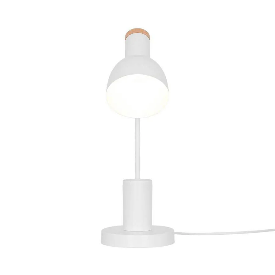 Nordlux Devone pöytävalaisin, valkoinen, 43,5 cm