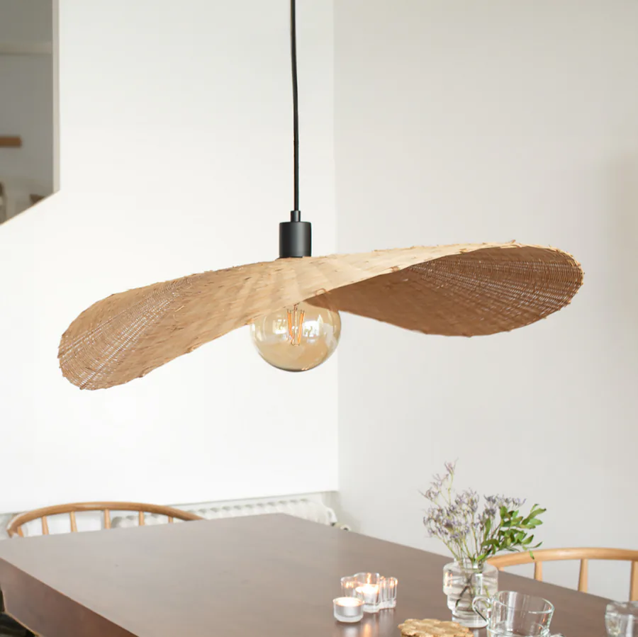Rayo-riippuvalaisin Natural - Markslöjd - Olohuone - Boho - Bambu - Yksilamppuinen