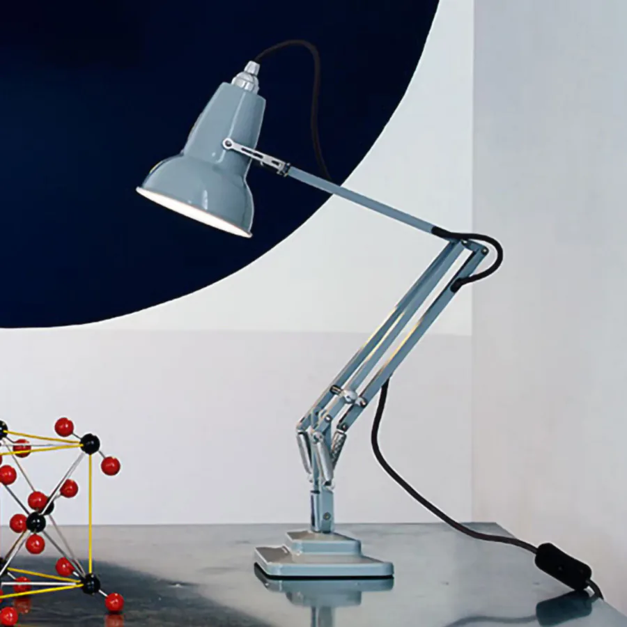 Original 1227 Mini Työpöytävalaisin Dove Grey - Anglepoise - Työhuone / toimisto - Teollinen - Metalli - Yksilamppuinen