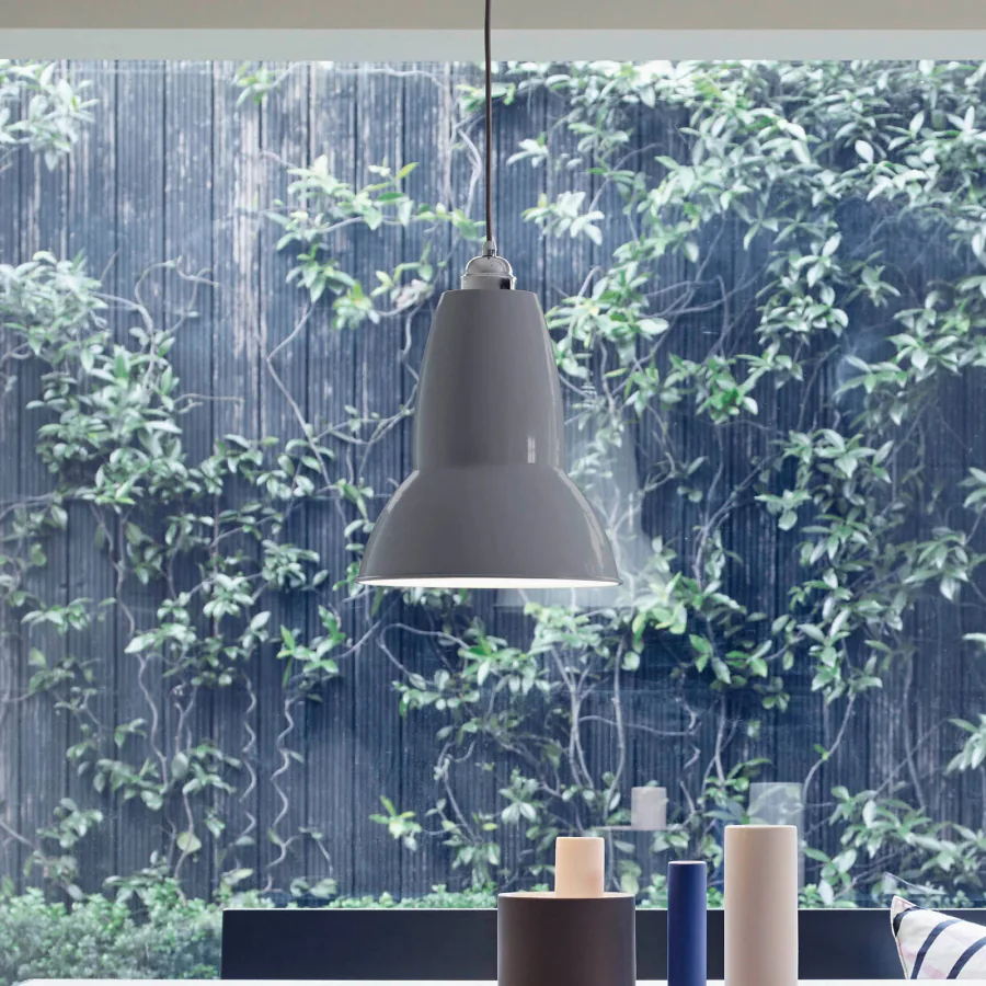 Alkuperäinen 1227 riippuvalaisin Dove Grey - Anglepoise Original - Olohuone