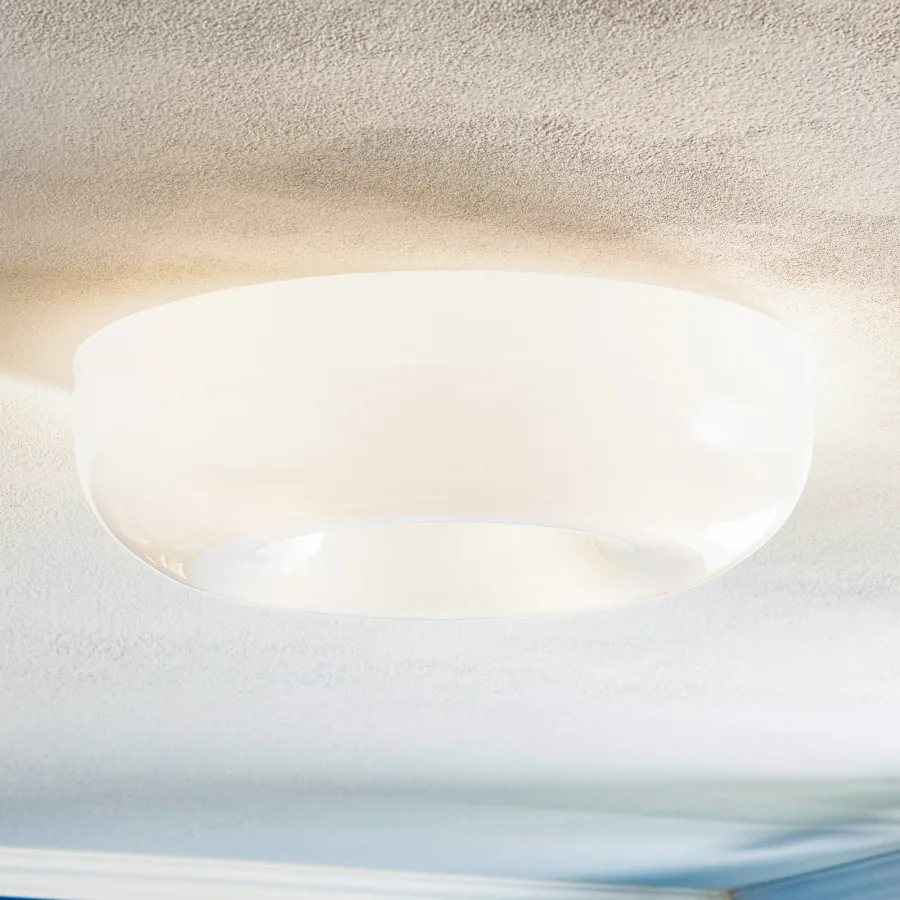 Circus grande kattovalaisin Ø 46 cm - Foscarini - Olohuone - Design - Lasi - Pyöreä