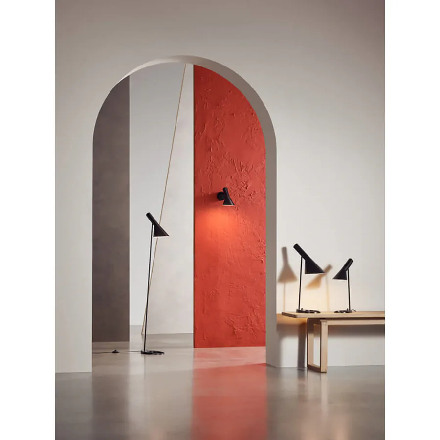 AJ Mini pöytävalaisin, valkoinen – Louis Poulsen - Olohuone - Design - Metalli
