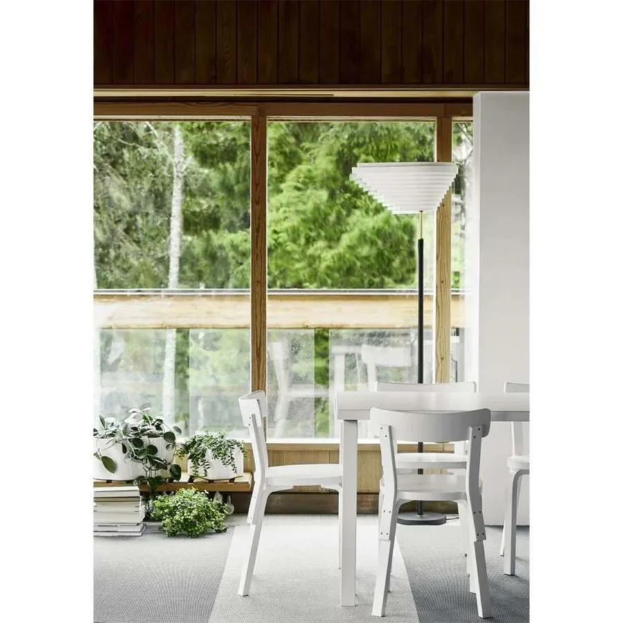 A805 Angel Wing Lattiavalaisin Polished Brass - Artek - Olohuone - Metalli
