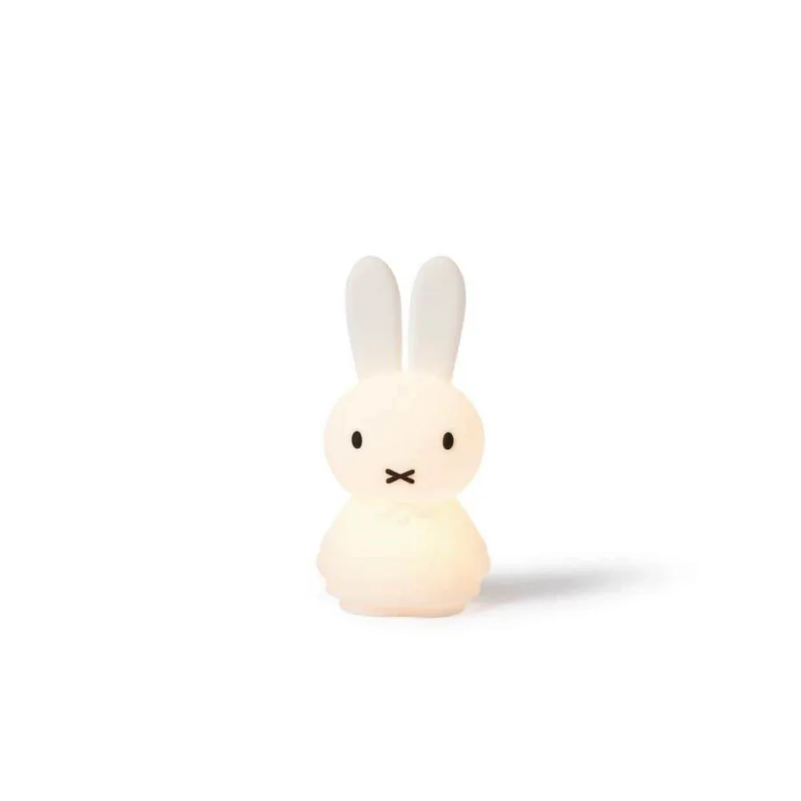 Miffy Shines Light LED-akkukäyttöinen pöytävalaisin, valkoinen - Mr Maria
