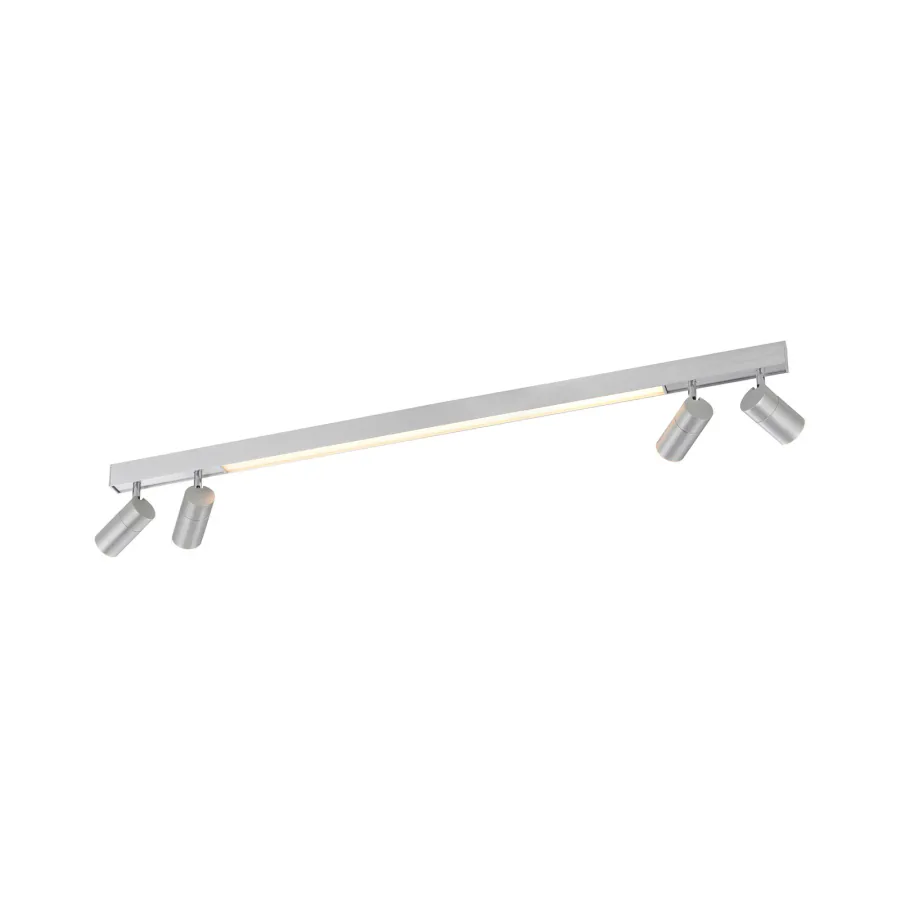 Lines Spot LED-kattovalaisin, timantti, 120 cm, himmennettävä – PURE PURE Lines Spot - Olohuone - Moderni - Metalli - Kulmikas