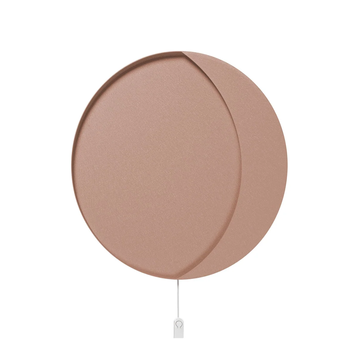 Neba LED-seinävalaisin, ruusu, Ø 45 cm, rauta - ferm LIVING - Lastenhuone - Moderni - Metalli - Pyöreä
