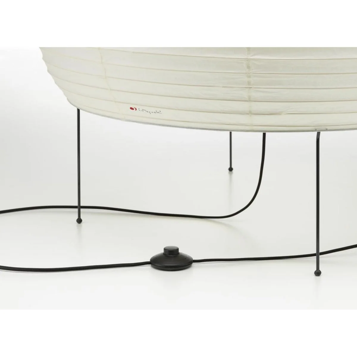Akari 25N Lattiavalaisin - Vitra - Olohuone - Paperi / pahvi