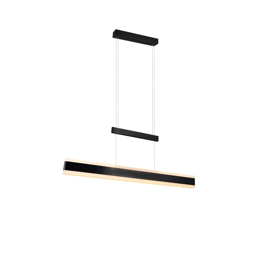 Riippuvalaisin TRIO Arcola - 150 cm, Mattamusta